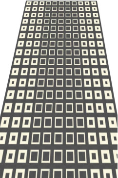 FLEX 19653 24581 Килимовi дорiжки - латексна основа, вологостійка нитка BCF. Можна прати в пральній машинці. Відріжемо, зробимо оверлок 242х363