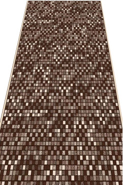 NATURALLE 910 19754 Килимові доріжки без ворсу - тонкі - 3 мм, вологостійка нитка BCF.  Ідеальні для кухонь і коридорів. Відріжемо, зробимо оверлок 242х363