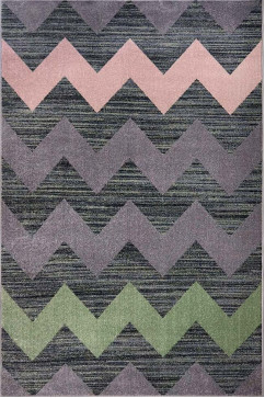 DREAM 18004 23925 Сучасні килими на тканій основі, ворс середній - 9 мм, вага 2,2 кг/м2, нитка - фрiзе. У дитячу, вітальню і спальню. Зроблені в Україні 242х363