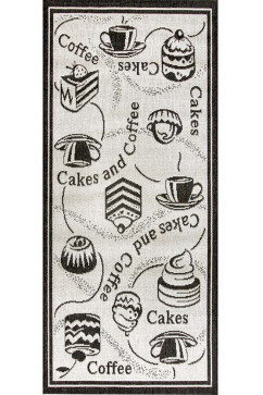 FLEX 956 24352 Безворсовые ковры нескользящие, латексная основа. Можно стирать в стиральной машинке  242х363