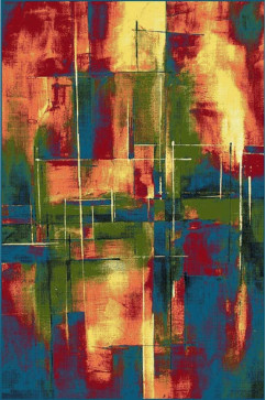 KOLIBRI 11023 24611 Современные ковры на тканой основе, ворс средний - 9 мм, вес 2,2 кг/м2, нить - фризе. В детскую, гостиную и спальню. Сделаны в Украине  242х363