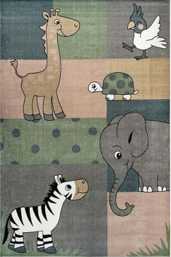 DREAM 18062 21177 Сучасні килими на тканій основі, ворс середній - 9 мм, вага 2,2 кг/м2, нитка - фрiзе. У дитячу, вітальню і спальню. Зроблені в Україні 242х363