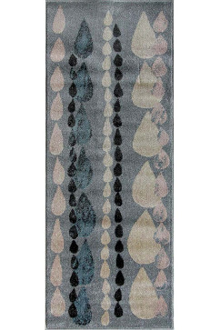 DREAM 18200 24980 Современные ковры на тканой основе, ворс средний - 9 мм, вес 2,2 кг/м2, нить - фризе. В детскую, гостиную и спальню. Сделаны в Украине  242х363