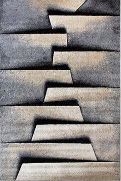 DREAM 18227 24913 Сучасні килими на тканій основі, ворс середній - 9 мм, вага 2,2 кг/м2, нитка - фрiзе. У дитячу, вітальню і спальню. Зроблені в Україні 242х363