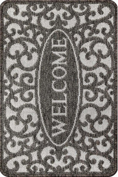 FLEX 19141 24585 Безворсовi килими - латексна основа, вологостійка нитка BCF. Можна прати в пральній машинці 242х363