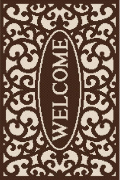 FLEX 19141 24981 Безворсовi килими - латексна основа, вологостійка нитка BCF. Можна прати в пральній машинці 242х363