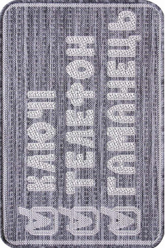 FLEX 19680 24595 Безворсовi килими - латексна основа, вологостійка нитка BCF. Можна прати в пральній машинці 242х363