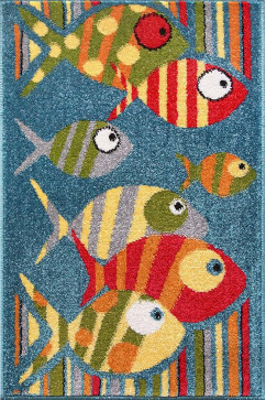 KOLIBRI 11102 24401 Современные ковры на тканой основе, ворс средний - 9 мм, вес 2,2 кг/м2, нить - фризе. В детскую, гостиную и спальню. Сделаны в Украине  242х363