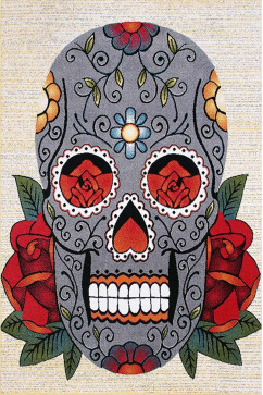 KOLIBRI 11232 22547 Сучасні килими на тканій основі, ворс середній - 9 мм, вага 2,2 кг/м2, нитка - фрiзе. У дитячу, вітальню і спальню. Зроблені в Україні 242х363