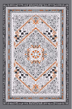 KOLIBRI 11488 24830 Современные ковры на тканой основе, ворс средний - 9 мм, вес 2,2 кг/м2, нить - фризе. В детскую, гостиную и спальню. Сделаны в Украине  242х363