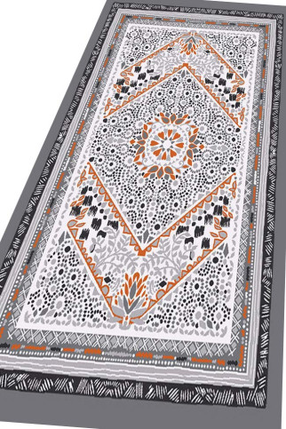 KOLIBRI 11488 24830 Современные ковры на тканой основе, ворс средний - 9 мм, вес 2,2 кг/м2, нить - фризе. В детскую, гостиную и спальню. Сделаны в Украине  322х483