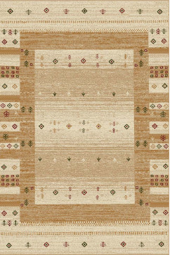 LOTOS 15086 24934 Сучасні килими на тканій основі, ворс середній - 9 мм, вага 1,8 кг/м2, нитка - хіт сет. У дитячу, вітальню і спальню. Зроблені в Україні 242х363