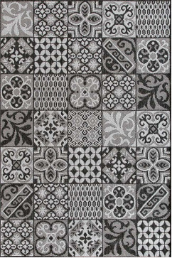 NATURALLE 19114 24637 Тонкие безворсовые ковры - циновки. Без основы, ворс 3мм, влагостойкая нить BCF. Для кухонь, коридоров, террас 242х363