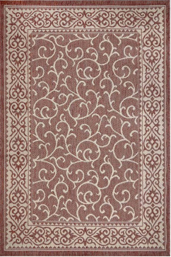 NATURALLE 1918 24918 Тонкі безворсові килими - циновки. Без основи, ворс 3мм, вологостійка нитка BCF.  Для кухонь, коридорів, терас 242х363