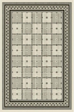 NATURALLE 919 23765 Тонкі безворсові килими - циновки. Без основи, ворс 3мм, вологостійка нитка BCF.  Для кухонь, коридорів, терас 242х363