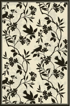 NATURALLE 935 23767 Тонкі безворсові килими - циновки. Без основи, ворс 3мм, вологостійка нитка BCF.  Для кухонь, коридорів, терас 242х363