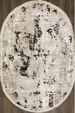 PERI 2301A 24129 Сучасні килими на бавовняній тканій основі з об'ємним малюнком. Колекція 2021 року. Зроблені в Туреччині 242х363