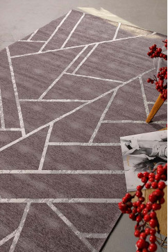 ALBA 135902 24870 М'який та шовковистий килим без ворсу 242х363