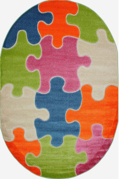 FULYA 8C10A 21302 Идеальный коврик в детскую комнату с разнообразными рисунками, не вызывает аллергию. 242х363