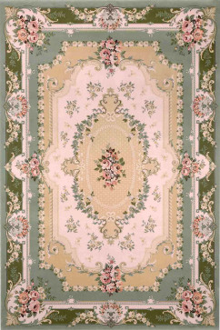 NAIN 1299/284 24418 Классические бельгийские ковры высокой плотности из натуральной шерсти с насыщенной палитрой красок. 242х363