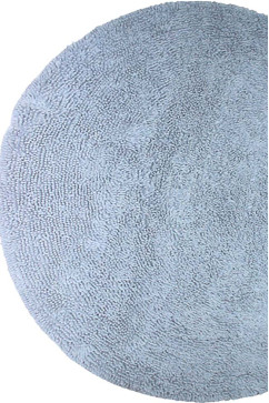 SHAGGY BANIO lt blue 18269 Килимок для ванної з бавовни. Відмінно поглинає вологу, створить комфорт і затишок. Можна прати в ма 242х363