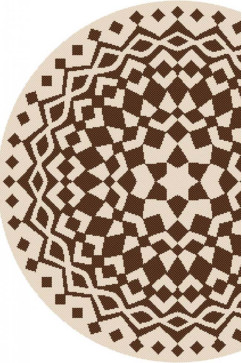 JEANS 19083 25281 Тонкие безворсовые ковры - циновки. Без основы, ворс 3мм, влагостойкая нить BCF. Для кухонь, коридоров, террас 242х363