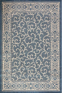 JEANS 1918 25296 Тонкие безворсовые ковры - циновки. Без основы, ворс 3мм, влагостойкая нить BCF. Для кухонь, коридоров, террас 242х363