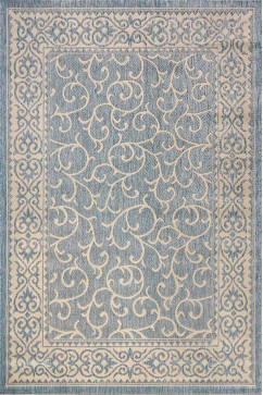 JEANS 1918 25297 Тонкие безворсовые ковры - циновки. Без основы, ворс 3мм, влагостойкая нить BCF. Для кухонь, коридоров, террас 242х363