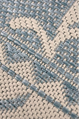JEANS 1918 25297 Тонкие безворсовые ковры - циновки. Без основы, ворс 3мм, влагостойкая нить BCF. Для кухонь, коридоров, террас 322х483