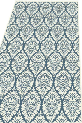 JEANS 1935 25261 Тонкие безворсовые ковры - циновки. Без основы, ворс 3мм, влагостойкая нить BCF. Для кухонь, коридоров, террас 322х483