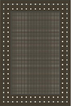 JEANS 1963 25269 Тонкие безворсовые ковры - циновки. Без основы, ворс 3мм, влагостойкая нить BCF. Для кухонь, коридоров, террас 242х363