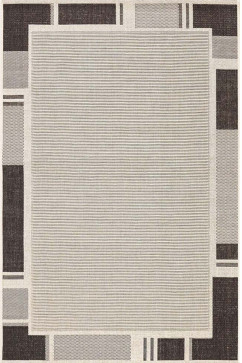 JEANS 1965 25253 Тонкі безворсовие килими - циновки. Без основи, ворс 3мм, вологостійка нитка BCF.  Для кухонь, коридорів, терас 242х363