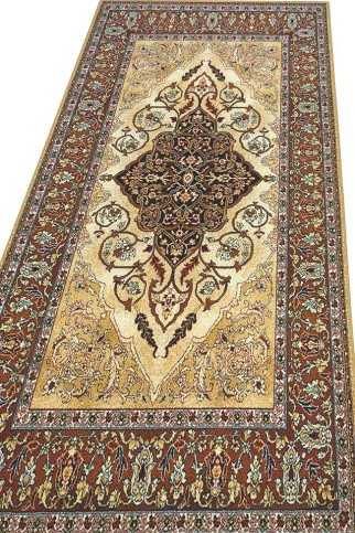 ISFAHAN LEYLA 17016 Натуральний килим з вовни виробництва Польщі в класичному стилі створить затишок і збереже тепло. 322х483