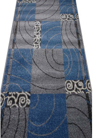 Доріжка AQUA 02578B blue-lgrey
