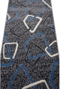 Ковровая дорожка AQUA 02589A blue-lgrey