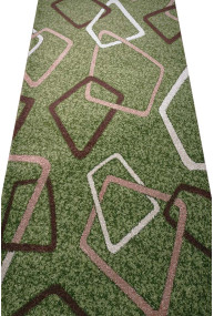 Доріжка KIWI 02589A dgreen-dbrown