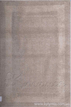 INSIDE ltgrey 15065 Коврик для ванной из хлопка. Отлично поглощает влагу, создаст комфорт и уют. Можно стирать в машине. 242х363