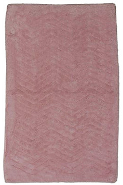 WAVE lt pink 12299 Коврик для ванной из хлопка. Отлично поглощает влагу, создаст комфорт и уют. Можно стирать в машине. 242х363