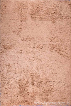 TAVSAN kamel 13795 Килими зі штучного хутра.  Ультрам'яка гладка поверхня з однотонними яскравими кольорами. 242х363