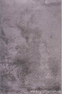 TAVSAN gri 13798 Килими зі штучного хутра.  Ультрам'яка гладка поверхня з однотонними яскравими кольорами. 242х363