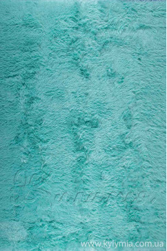 TAVSAN turkuaz 13800 Ковры из искусственного меха. Ультрамягкая гладкая поверхность с однотонными яркими цветами. 242х363