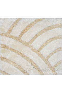 KARYA beige 930 Килимок у ванну на латексній основі з штучної нитки, добре вбирає вологу і швидко сохне. 242х363