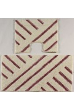 ASPENDOS 2PC 1413 Коврик для ванной из хлопка. Отлично поглощает влагу, создаст комфорт и уют. Можно стирать в машине. 242х363