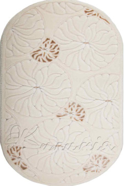 JADE J002 2708 Килими з акрилу в світлих тонах.  Опуклі візерунки надають їм м'якість і хорошу теплоізоляцію. 242х363