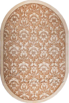 JADE K005 2713 Килими з акрилу в світлих тонах.  Опуклі візерунки надають їм м'якість і хорошу теплоізоляцію. 242х363