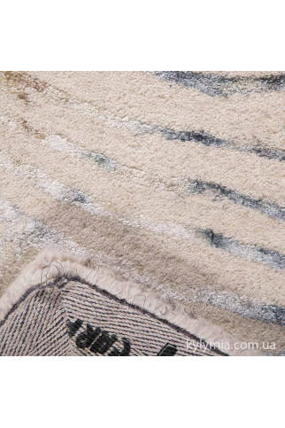 AZABI ivory 15438 Індійський натуральний килим з вовни і віскози, добре збереже тепло і прикрасить інтер'єр. 322х483