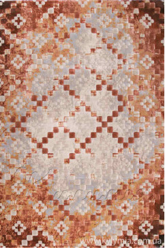 NEWBURY 32688A 15211 Мягкий акриловый ковер высокой плотности в стилях пэчворк, винтаж и прованс с различным окрасом. 242х363