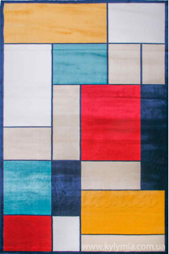 EFES 5298/L10 15421 Килими з високоякiсного поліпропілену. Оригінальні строкатими і контрастними фарбами. 242х363