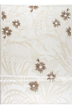 KASMIR MODA 0004 2794 Ковры из акрила  в светлых тонах. Выпуклые узоры придают им мягкость и  хорошую теплоизоляцию. 242х363