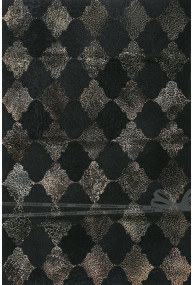 Ковер WOOL 16028-09 black-brown